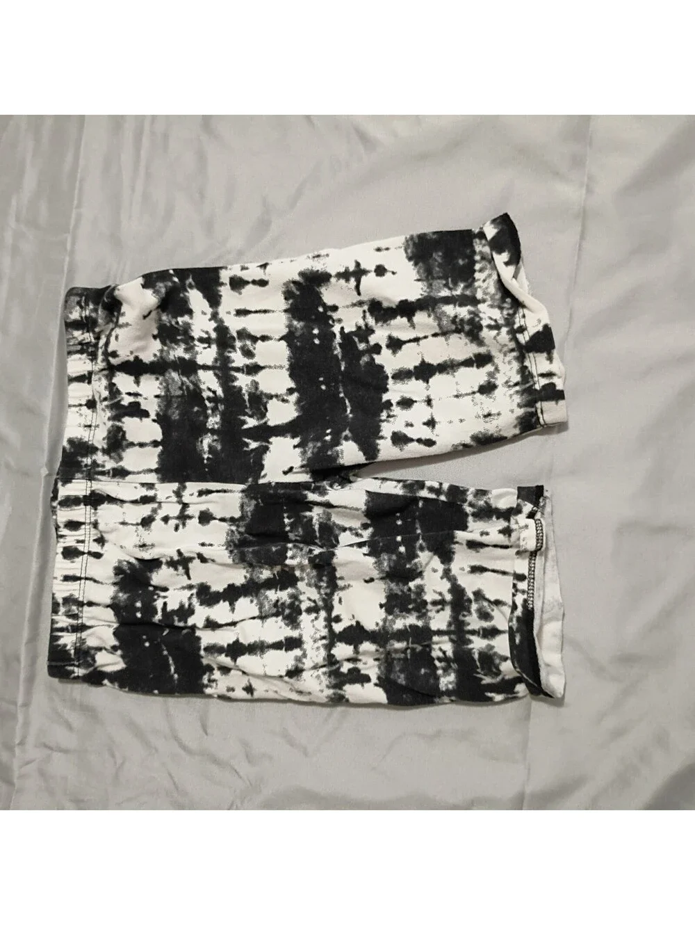 The Children's Place Boys' Black and White Tie-Dye Shorts